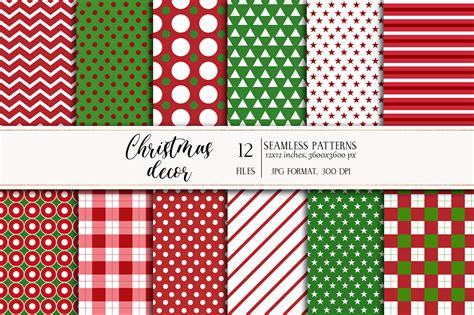 Christmas Seamless Pattern Graphic By Vasmila Design Creative Fabrica