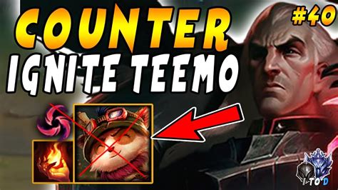 How To Beat Hob Ignite Teemo Easily Counter Bully With Swain Top