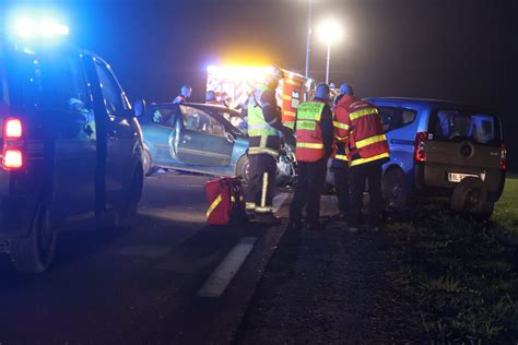 Haute Saône Faits divers Choc frontal sur la RN19 une conductrice