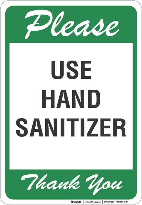 Please Use Hand Sanitizer Sign Printable - Printable Word Searches