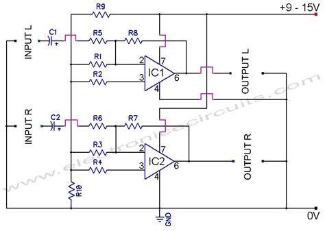 Stereo Preamplifier Under Repository Circuits Next Gr