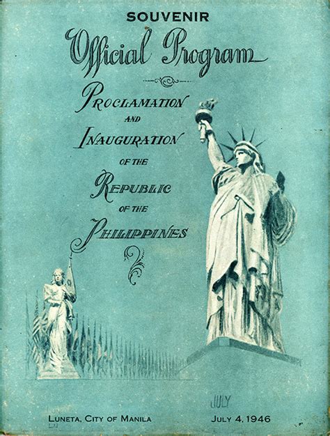 July 4 1946 The Philippines Gained Independence From The United States