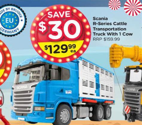 Scania R Series Cattle Transportation Truck With Cow Offer At Toyworld