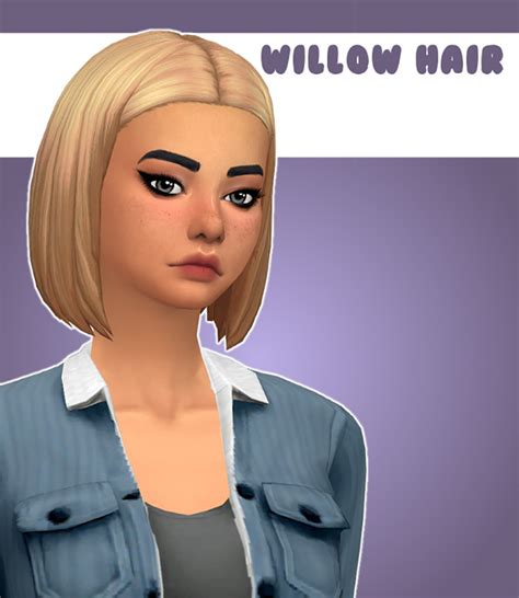 Sims 4 Maxis Match Short Hair Cc Female Fandomspot