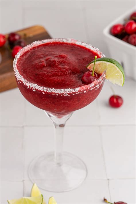 Cool Off With Frozen Cherry Margaritas Easy Recipes From Home