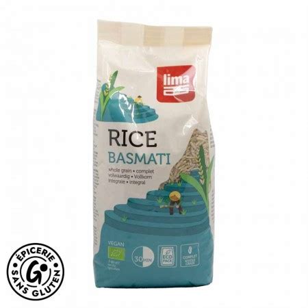 Riz Basmati Complet Sans Gluten Bio