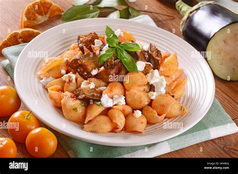 Pasta Alla Norma Traditionelle Sizilianische Rezept Mit Quark