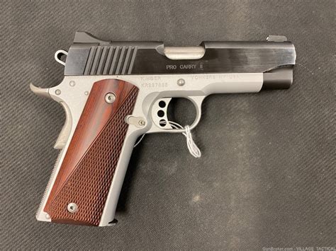 Kimber Pro Carry Ii Two Tone 45 Acp 4” Barrel Semi Auto Pistols At