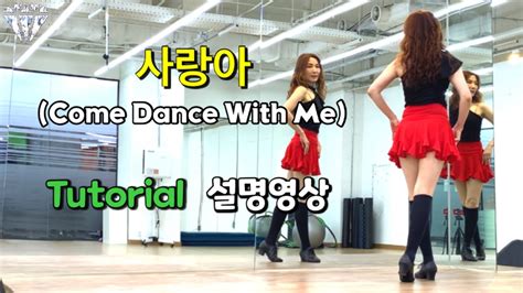 사랑아come Dance With Me Tutorial 설명영상 Youtube