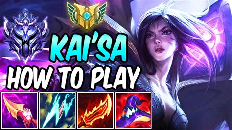 S How To Play Kaisa Guide Best Build And Runes Season 13 Diamond