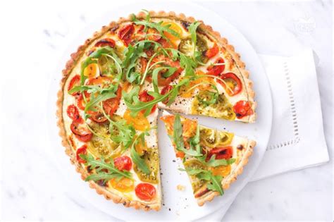 Tomato Tart Italian Recipes By Giallozafferano