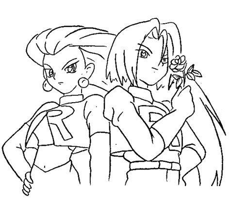 P Ginas Para Colorir James E Meowth P Ginas Para Colorir Team Rocket