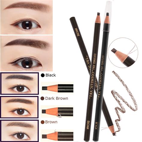 12pcs Eyebrow Pencil Eyeliner Set Waterproof Eye Makeup Pen Cosmetic