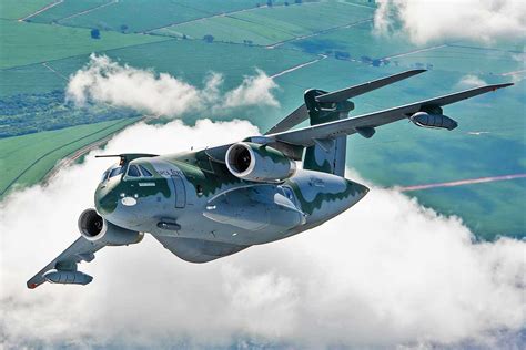 Brazilian Air Forces Embraer C 390 Millennium Fleet Achieves 10 000