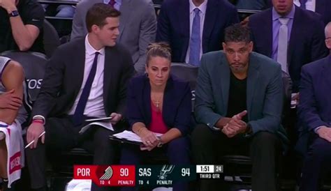 Fans Confused When Tim Duncan Steps Up As Head Coach Not Becky Hammon