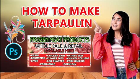 Frozen Meat Tarpaulin Design YouTube