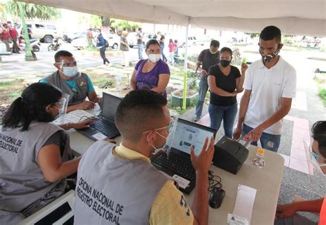 Cne Anunci Los Puntos De Inscripci N Y Registro Electoral Para