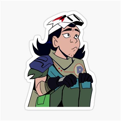 Rottmnt Sitting Casey Jones Sticker For Sale By Giraffenecc Redbubble