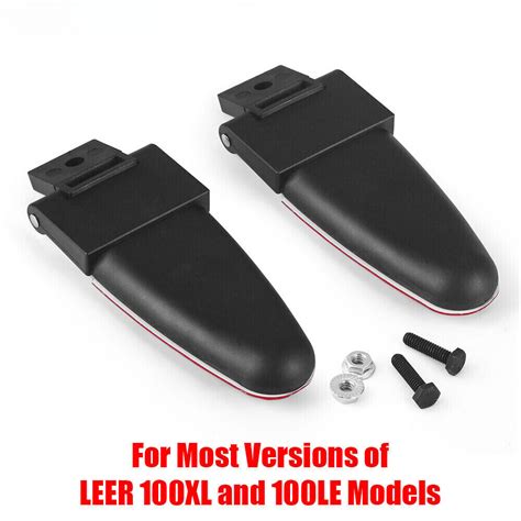 Pcs For Truck Cap Leer Xl Le All Glass Rear Door Hinges