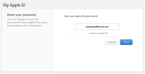 If You Forgot Your Apple Id Password Apple Support