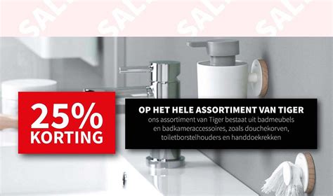 Op Het Hele Assortiment Van Tiger Korting Aanbieding Bij Nijhof