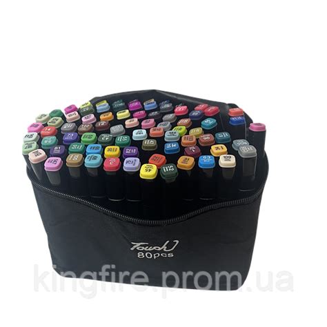 Маркеры для скетчинга 80 цветов набор двухсторонних фломастеров для ...