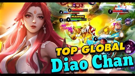 Honor Of Kings Top Global Diao Chan Gameplay Honorofkings Kingofglory