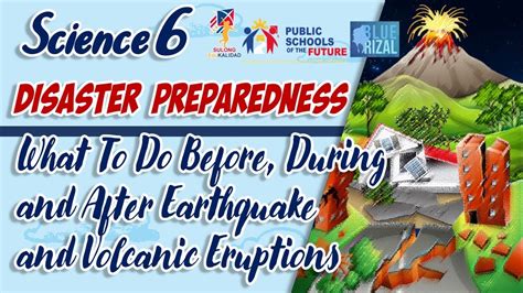 WHAT TO DO BEFORE DURING AND AFTER EARTHQUAKE AND VOLCANIC ERUPTIONS