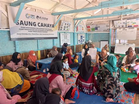 Cegah Stunting Pengurus Saung Cahaya Dan Bidan Desa Cilembu Rutin