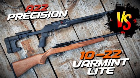 The Best Precision Rimfire Ruger 10 22 Varmint Lite Vs Savage A22