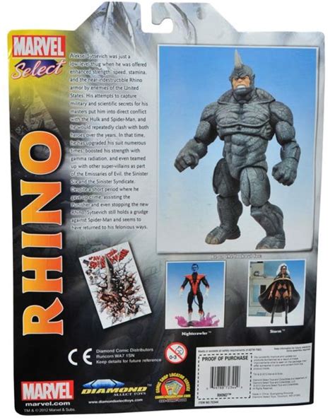 Marvel Selects Rhino Action Figure Photos