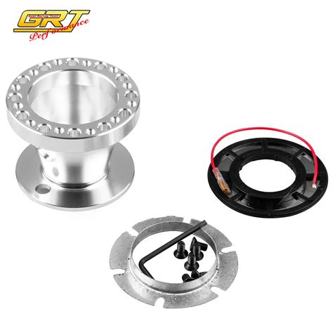 Aliexpress.com : Buy GRT Chrome Billet Aluminum Steering Wheel Hub ...