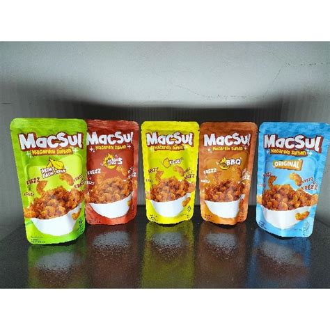 Jual Snack Gurih Macaroni Sultan Pilus Cihuy Basreng Super Mie