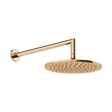 Gessi Anello Верхний душ Ø25см настенный цвет warm bronze brushed