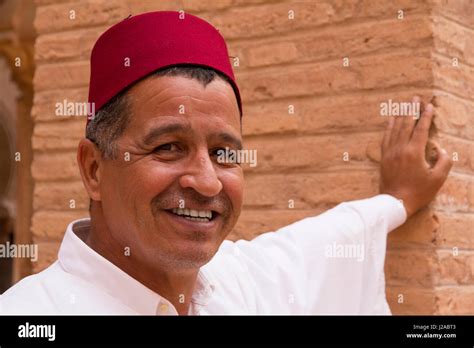 Portrait Moroccan Man Dressed In Hi Res Stock Photography And Images