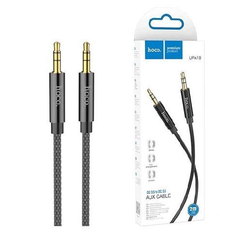 HOCO Cable 3 5mm To 3 5mm UPA19 Audio AUX 2m Price In Bangladesh