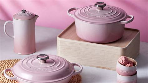 There's a new ombre pink Le Creuset set hitting stores | Marie Claire