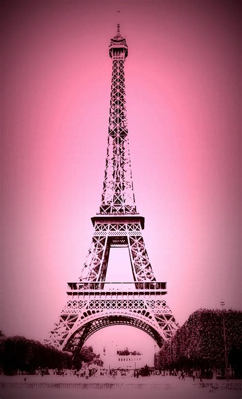 Pink Eiffel Tower Wallpapers Wallpaper Cave