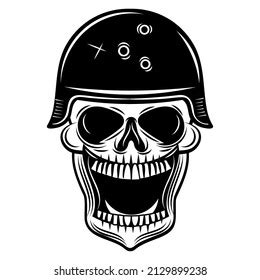 Vector Skull Hockey Helmet Stock Vector Royalty Free 2173670491