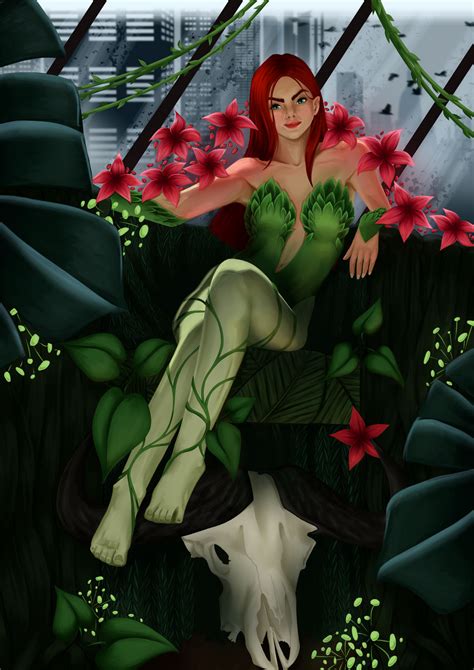 Poison Ivy Fan Art by YohGerbs on DeviantArt