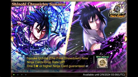 Nxb Nv Summon Sasuke The Final Showdown New Ex Rekit Full Step Youtube