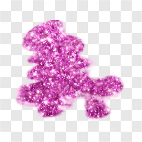 Download Pink Glitter Tree For Festive Holiday Decorations Png Online