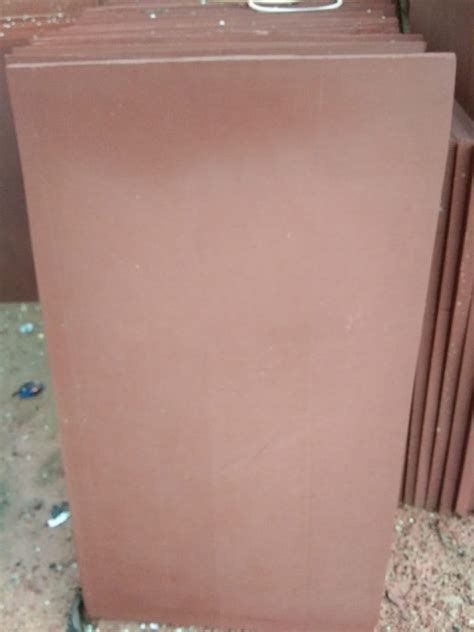 Polished Natural Red Mandana Stone Slab For Flooring Thickness Mm