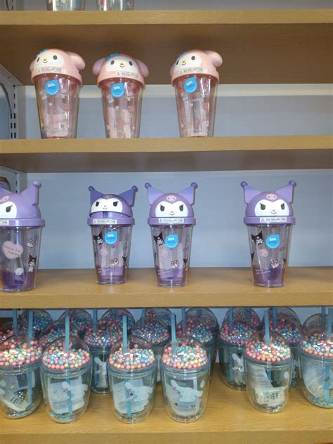 kuromi and my melody cups. | Hello kitty, Birthday gift baskets, Miniso