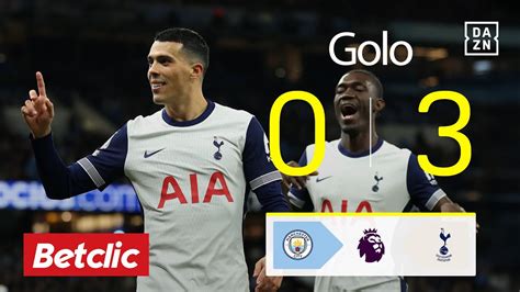 Golo De Pedro Porro Manchester City 0 3 Tottenham Premier League 24