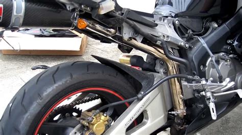 Diy How To Install An Exhaust On A Honda Cbr 600rr Youtube