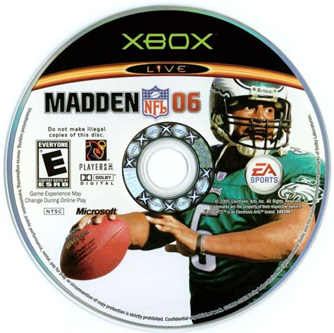 Madden Nfl 06 2005 Gamecube Box Cover Art Mobygames