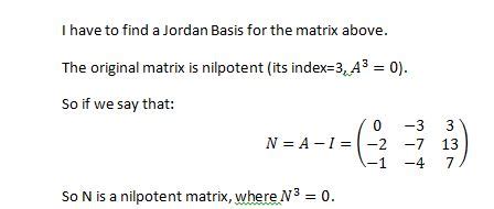 linear algebra - A Basis for a Jordan Normal Form - Mathematics Stack Exchange