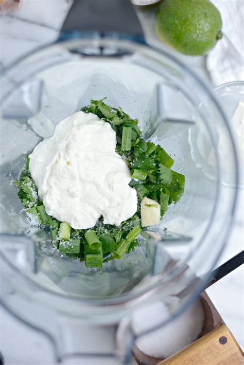 Creamy Greek Yogurt Cilantro Lime Dressing Simply Scratch