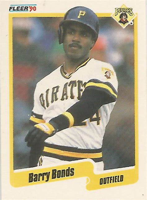 1990 Fleer 461 Barry Bonds The Attic Explorer